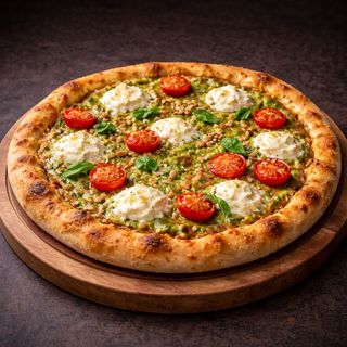 Pizza Pesto Ricotta