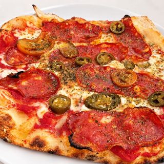 Spicy Salami Pizza