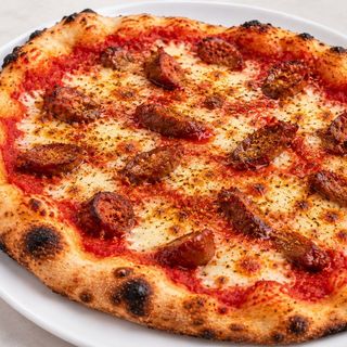 Merguez Oriental Pizza
