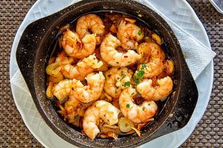 Tapa De Gambas A Ajillo