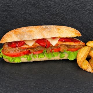 Bocadillo De Lomo Adobado