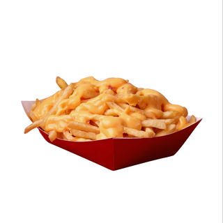 Patatas Fritas Con Salsa Cheddar