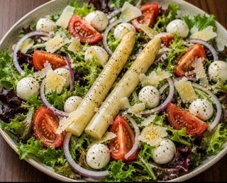 Italiana mixta con Mozzarella Y Parmesano
