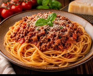 Espaguetis Bolognesa