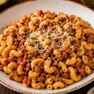 Macarrones Boloñesa