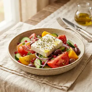 Ensalada Griega Mediterránea