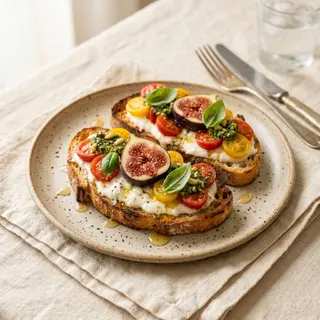 Bruschetta De Burrata