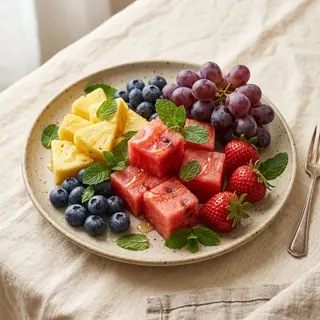 Plato De Frutas Mediterráneo