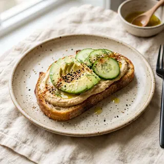Tosta De Hummus