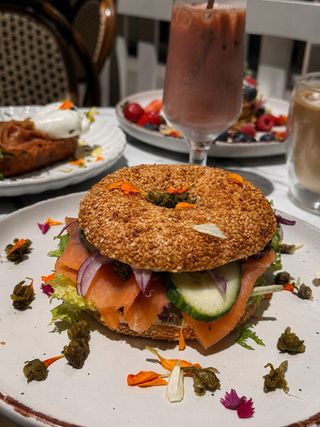 Salmon Bagel