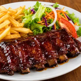 Costilla de cerdo bbq