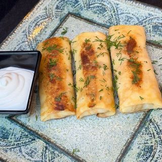 Crepes with Turkey