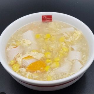 Sopa De Maíz Con Carne De Cangrejo