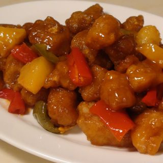 Pollo Con Salsa Agridulce