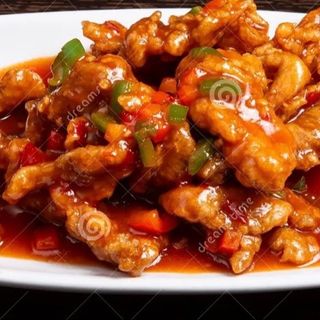 Pollo Con Salsa Hong Kong
