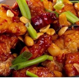 Pollo Con Salsa Gong Bao A La Plancha