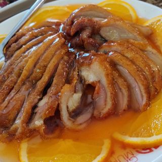 Pato Con Salsa Naranja