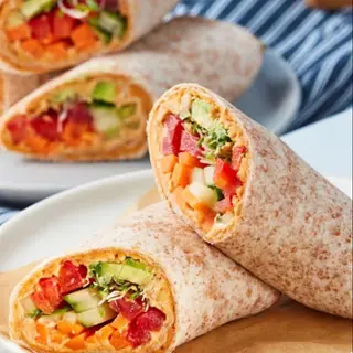 Wrap Vegetariano A La Parrilla