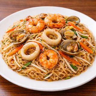 Fideos con mariscos Premium ⭐