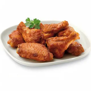 Ración De Alitas De Pollo Fritas (6 Uds.)