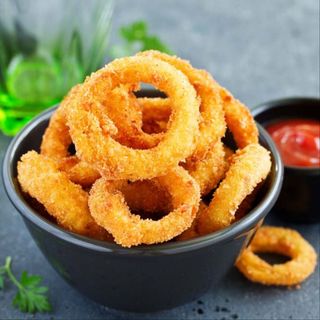 Ración De Aros De Cebolla