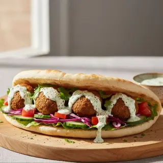 Kebab De Falafel Vegetariano