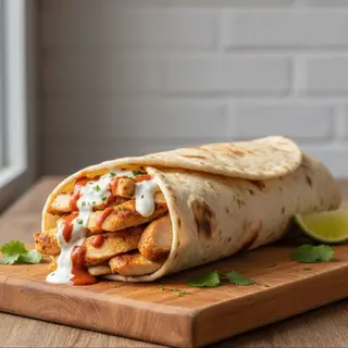 Durum De Pollo Solo Carne