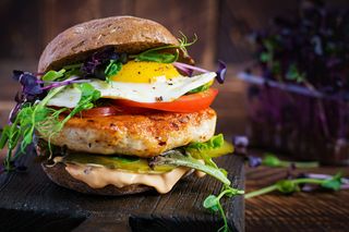 Hamburguesa De Pollo