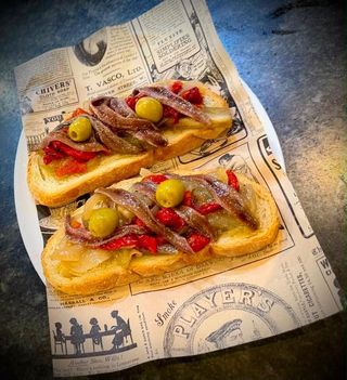 Tapa De Anchoas Fileteadas