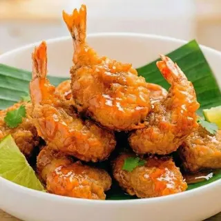 Thai Crispy Prawn Honey Sauce