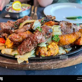 Meat assorted platter for 4
