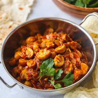 Mushroom Bhaji
