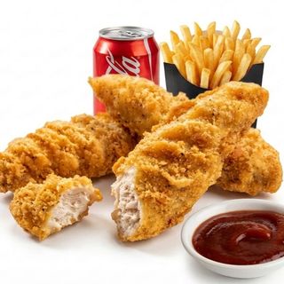 Menú Tiras De Pollo