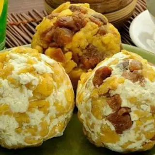 Combo 2 bolones de platano verde