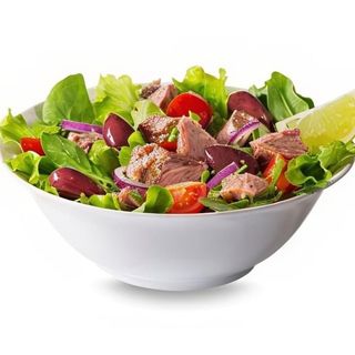 Ensalada verde con atun