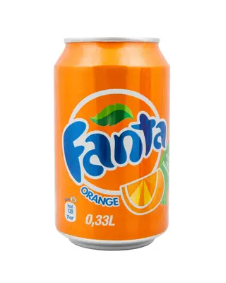 Fanta Naranja lata 330ml.