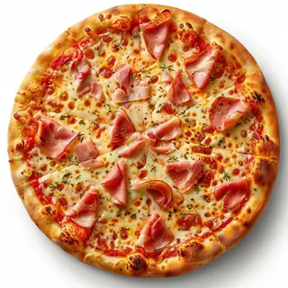 Pizza Jamón Y Queso (33 Cm.)