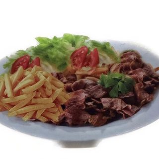 Plato especial Dubai kebab