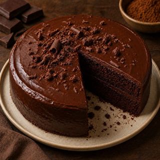 Tarta Muerte Por Chocolate
