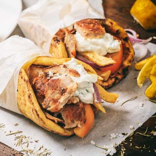 Combo Rollo Kebab + Pita Kebab