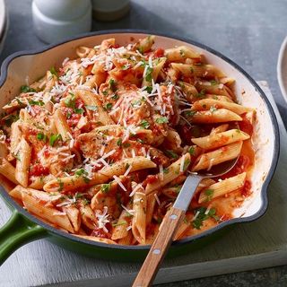 Spaghetti Pollo Arrabiata