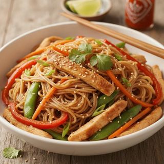 Fideos Con Pollo