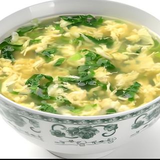 Sopa De Huevos Con Algas