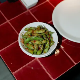 Edamames Asados