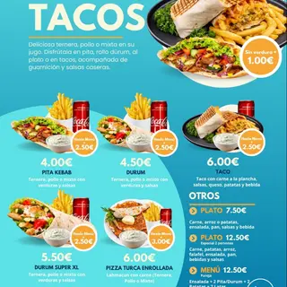 Pizza Turca Enrollada