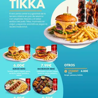 Maxiburger Menú