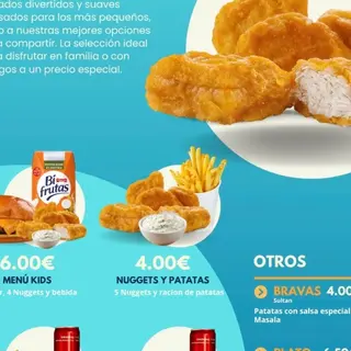 Nuggets Y Patatas