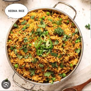 Arroz Keema (Con Carne Picada)