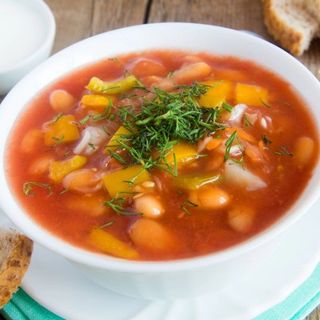 Bean Soup / Sopa De Judías