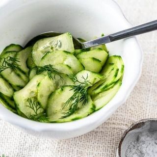 Cucumber Salad / Ensalada De Pepino
